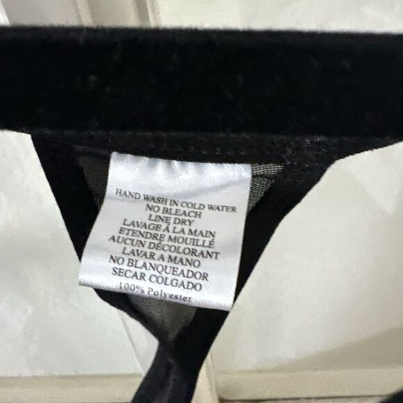 Black Lace Babydoll Lingerie Set Womens Small  NWOT - Picture 3 of 10